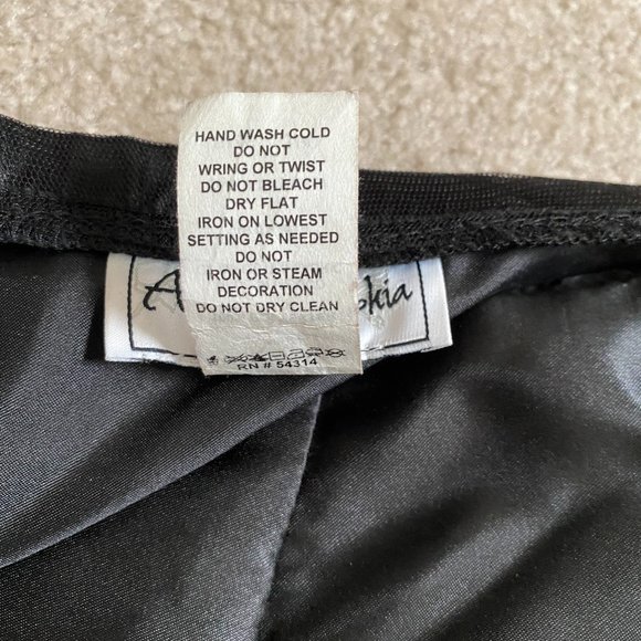 Halter Top Embellished Black and White Gown - Picture 13 of 13